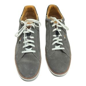 Allen Edmonds Gray and White Sneakers